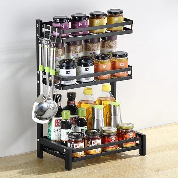 Dish Drying Rack Over the Sink Storage Drainer Shelf Counter-top Utensils Organizer Cutlery Holder