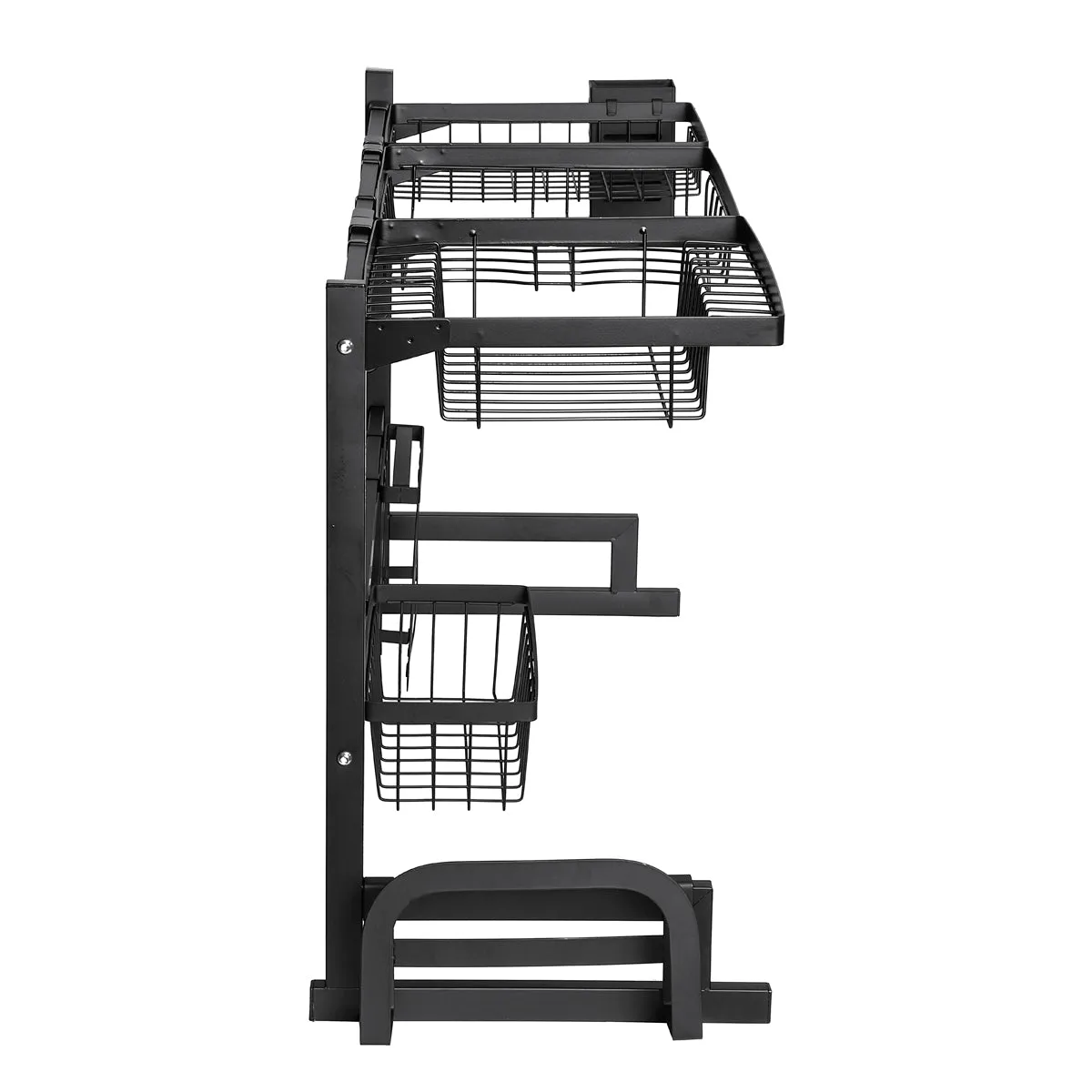 Dish Drying Rack Over the Sink Storage Drainer Shelf Counter-top Utensils Organizer Cutlery Holder