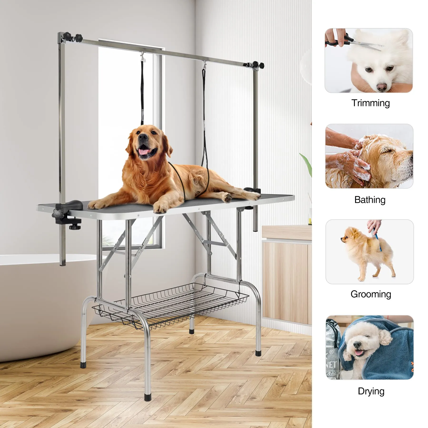 Dog Grooming Table for Medium Large Pet