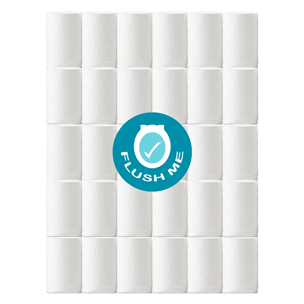 Doo-N-Go – SPLASH – Bulk Refill Bags – Medium 8×12 White – 30 Rolls