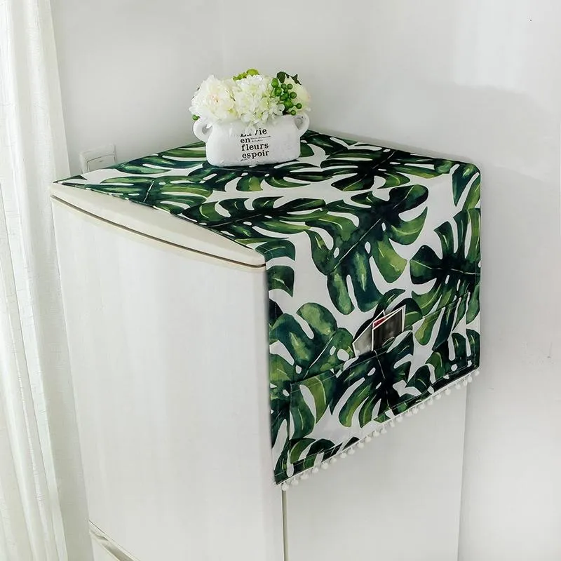Double Door Dust Cover For Multifunctional Household Washing Machine And Refrigerator - 70X170Cm