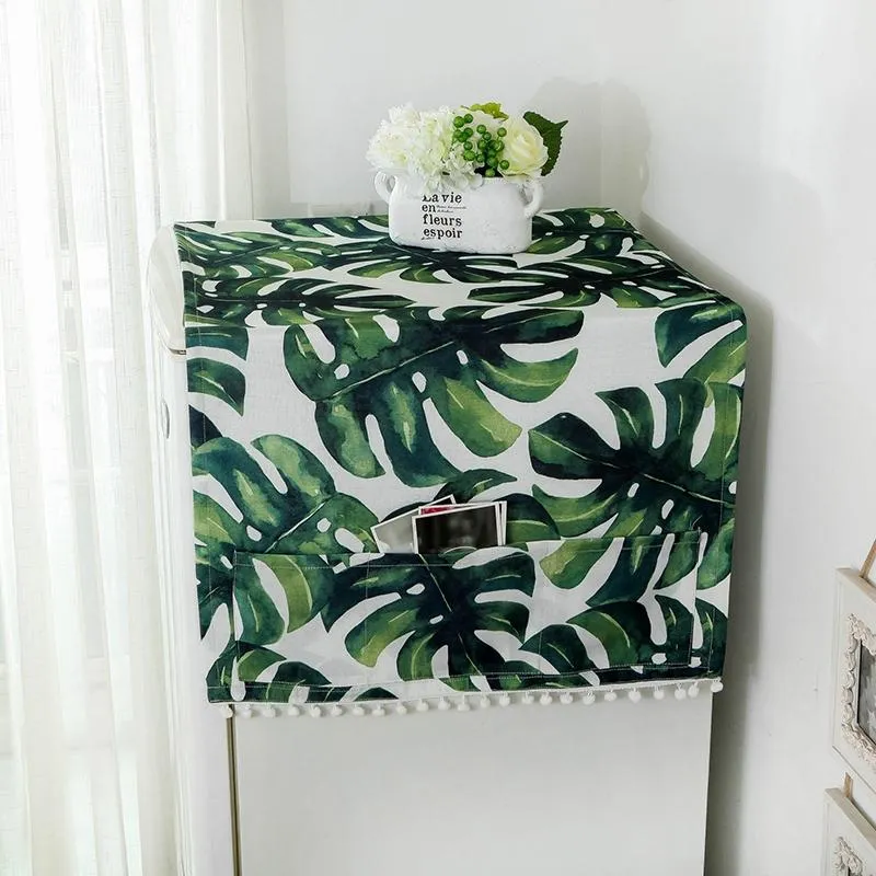 Double Door Dust Cover For Multifunctional Household Washing Machine And Refrigerator - 70X170Cm