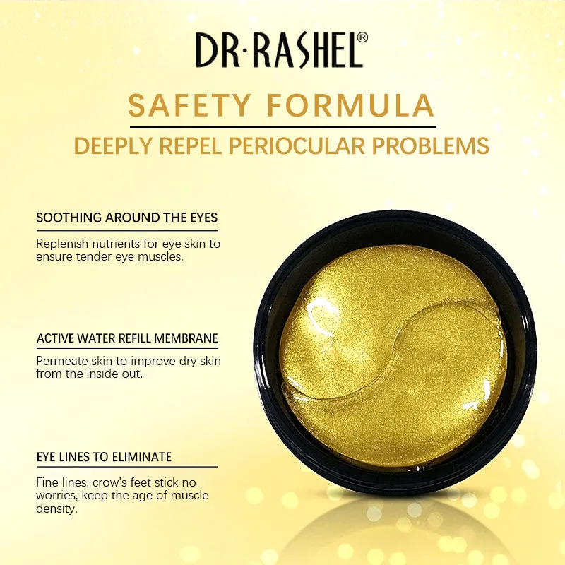 Dr.Rashel Hydrogel 24K Gold Eye Mask  - 60pcs