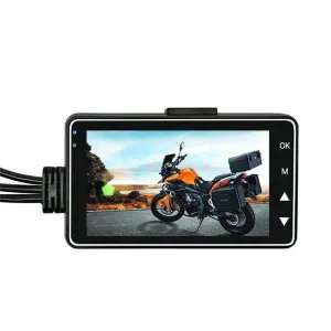 DVR Motorcycle Dual Dash Camera