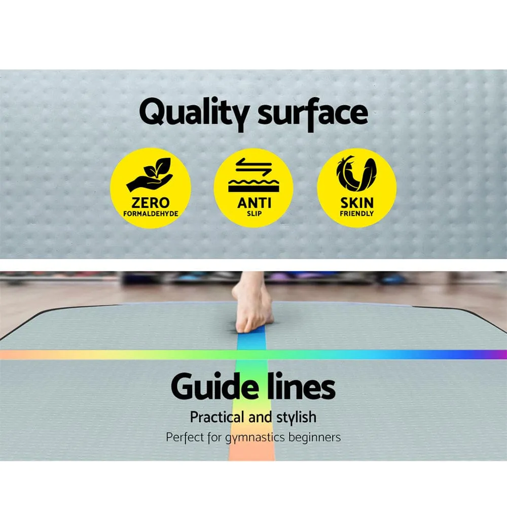 E FIT 4X1X0.2M Air Track Inflatable Tumbling Mat Gymnastics Yoga Mat [ONLINE ONLY]