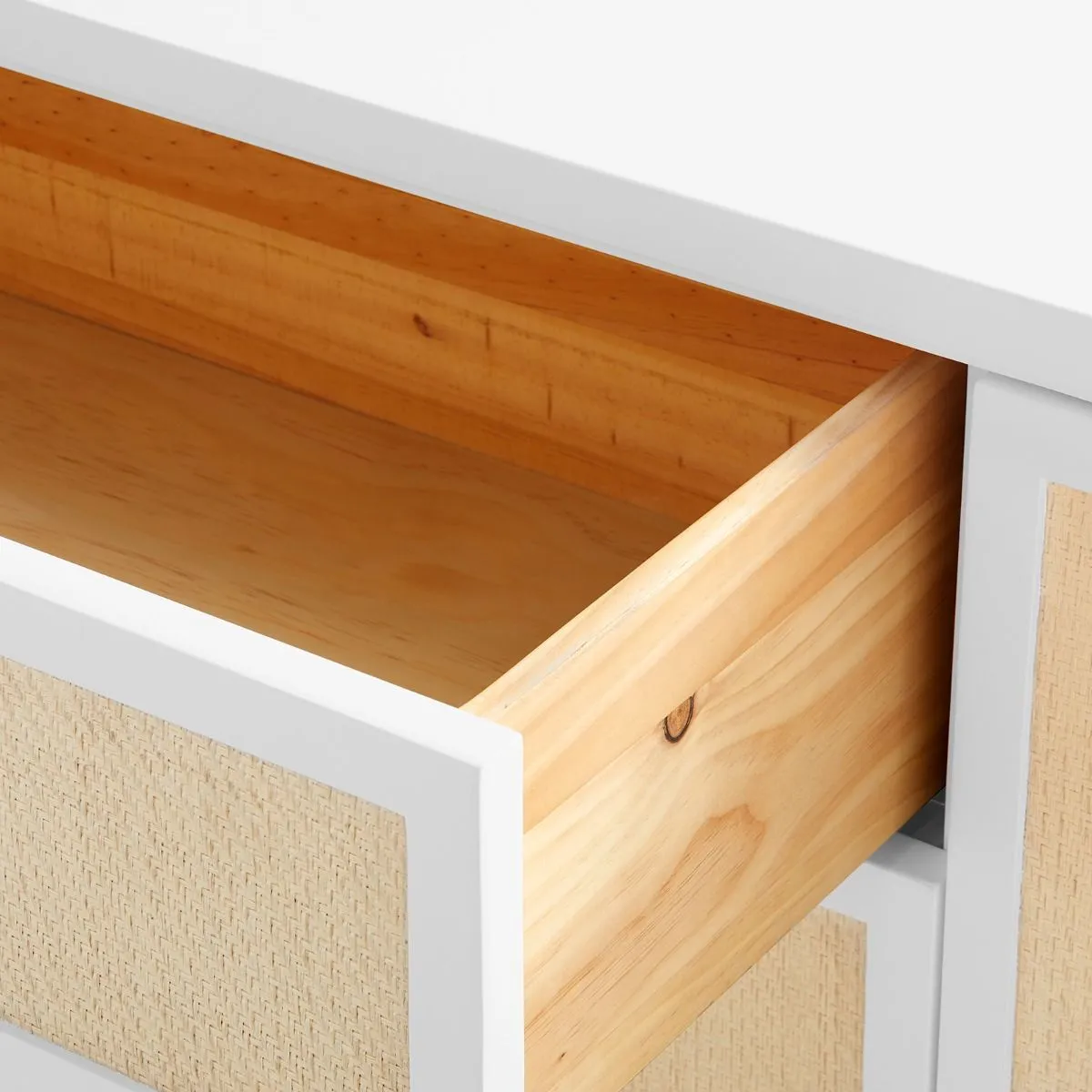 ELLA 3-DRAWER & 2-DOOR CABINET, WHITE
