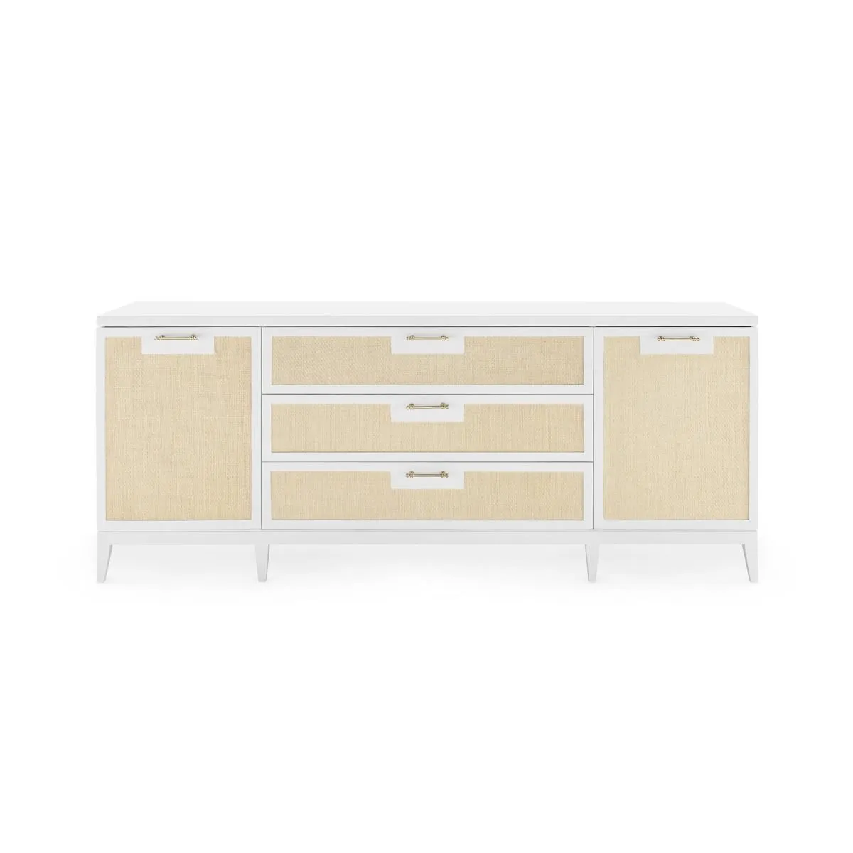 ELLA 3-DRAWER & 2-DOOR CABINET, WHITE