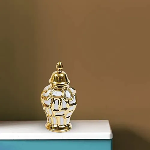 Enakshi Modern Ceramic General Jar with Lid Flower Vase Display Party Home Decor S |Home & Garden | Home D?©cor | Other Home D?©cor