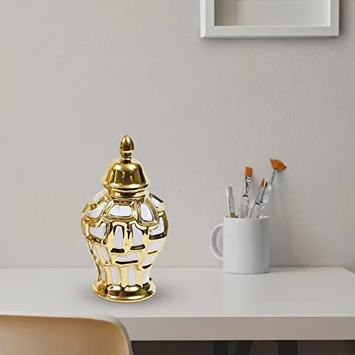 Enakshi Modern Ceramic General Jar with Lid Flower Vase Display Party Home Decor S |Home & Garden | Home D?©cor | Other Home D?©cor