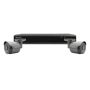 ESP RHD4KB2G1TB Rekor HD 4 Channel HD 1TB 2x Grey Bullet Camera Kit