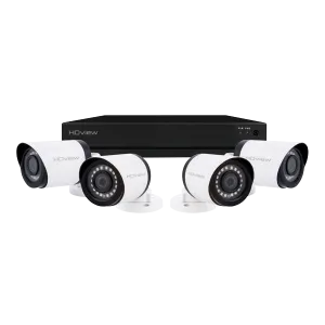 ESP SHDV8KB4W HDview 4MP Super HD 8 Channel 1TB 4x White Bullet Camera Kit