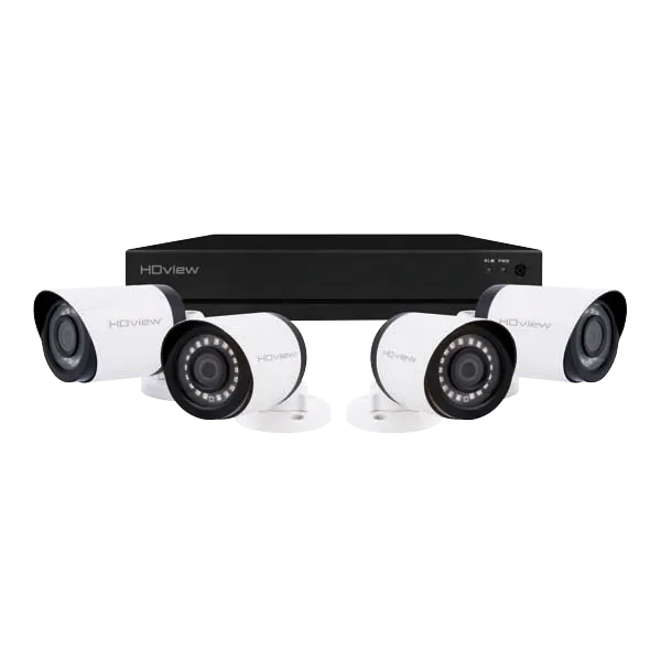 ESP SHDV8KB4W HDview 4MP Super HD 8 Channel 1TB 4x White Bullet Camera Kit