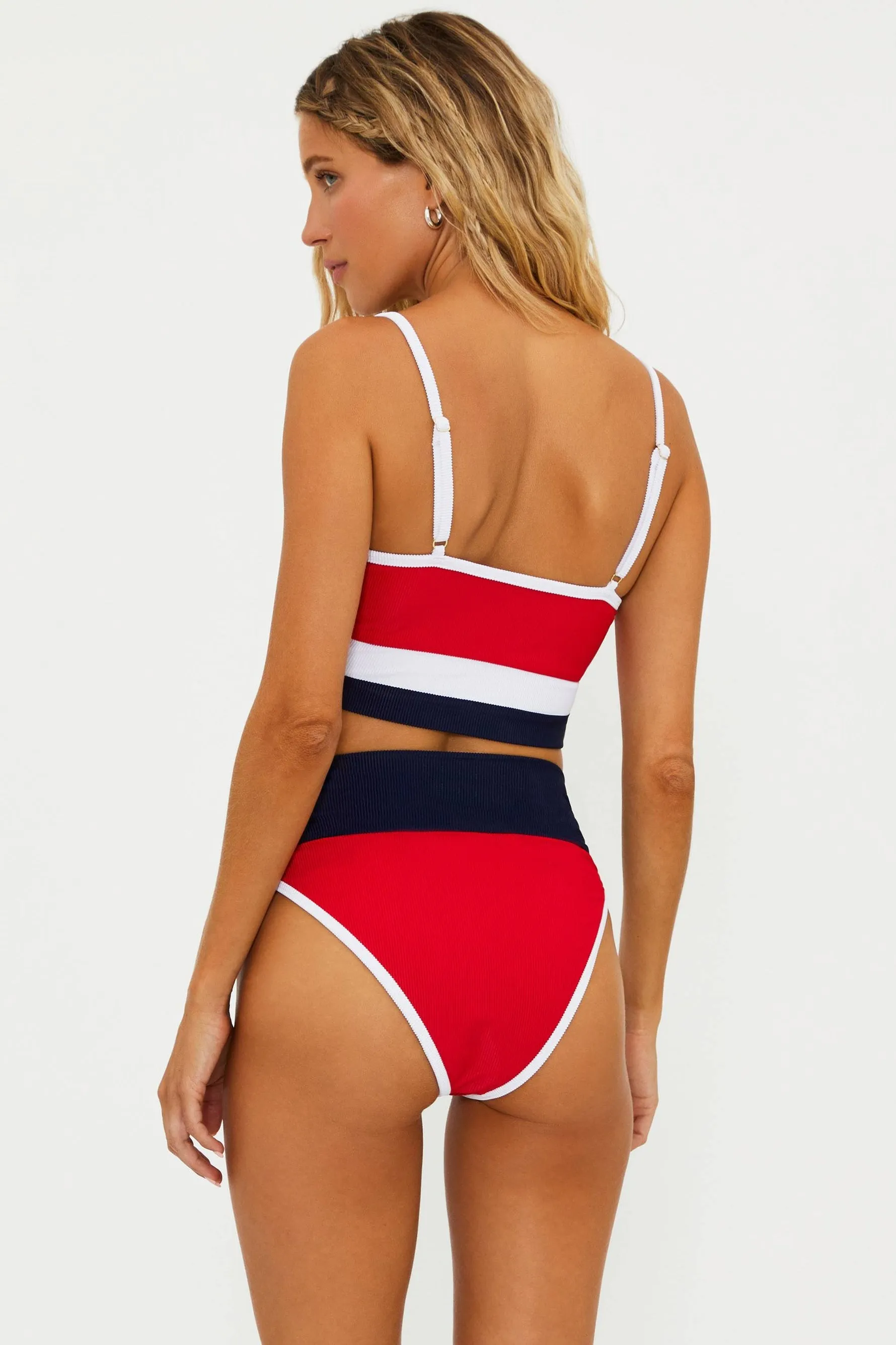 Eva Top Americana Colorblock