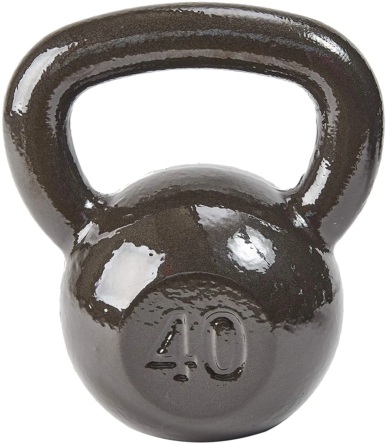Everyday Essentials All-Purpose Solid Cast Iron Kettlebell