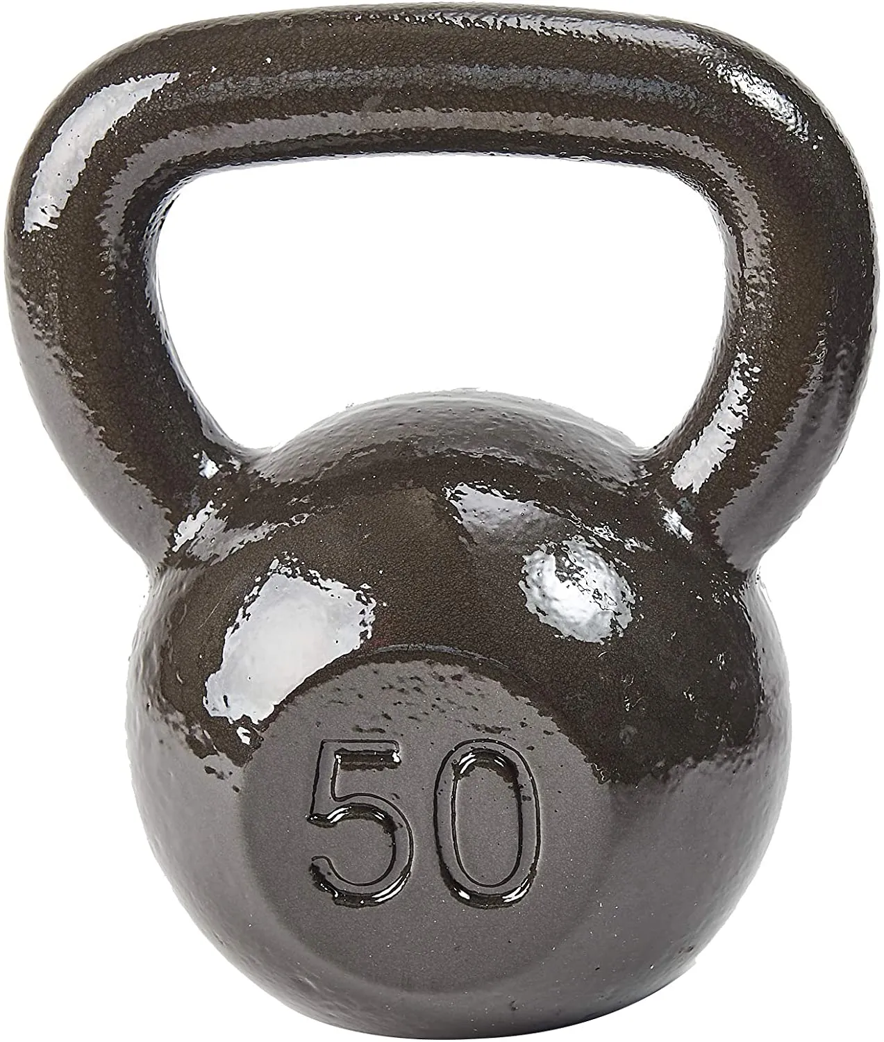 Everyday Essentials All-Purpose Solid Cast Iron Kettlebell
