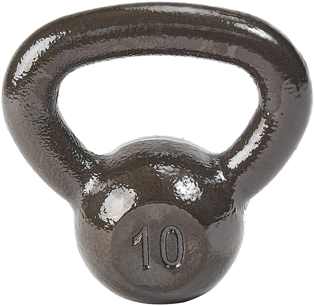 Everyday Essentials All-Purpose Solid Cast Iron Kettlebell