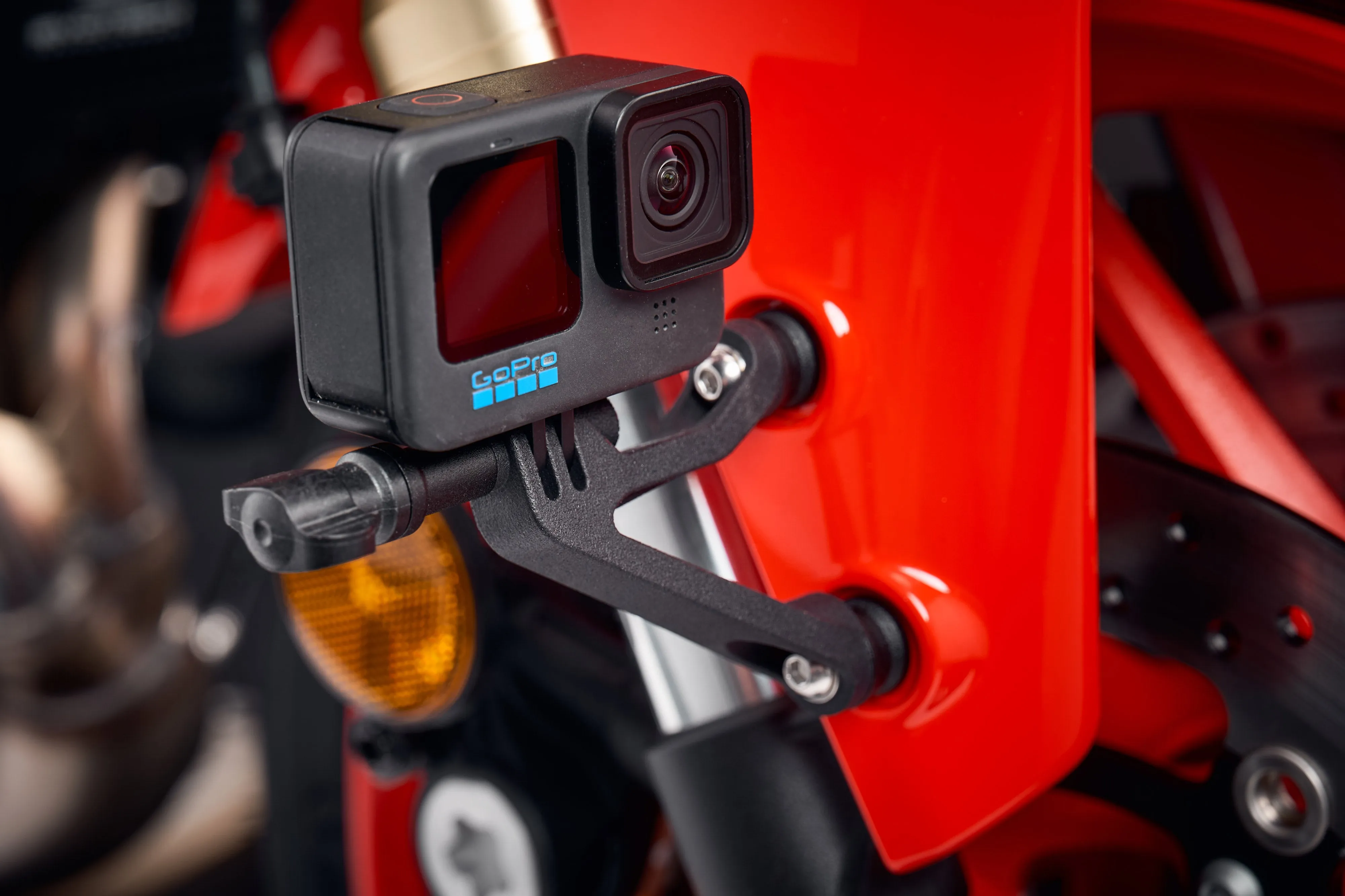 Evotech Action / Safety Camera Front Mudguard Mount - Yamaha YZF-R7 (2022 )