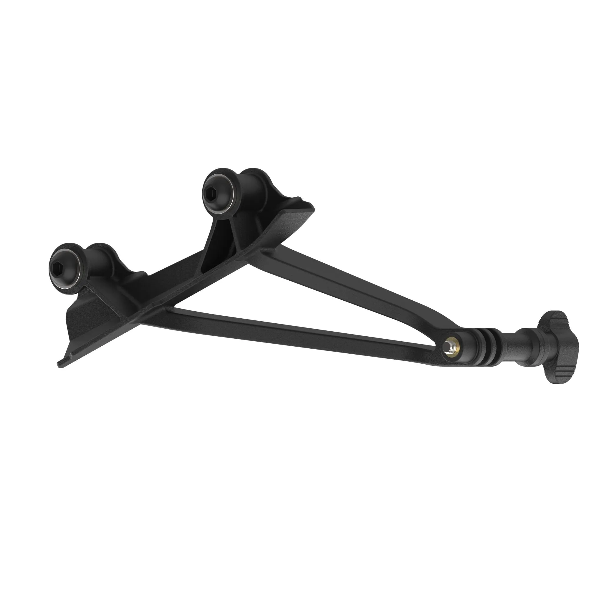 Evotech Footpeg Rear facing Action Camera Mount -  Triumph Street Triple 765 Moto2 Edition (2023 ) (Right-hand Side)