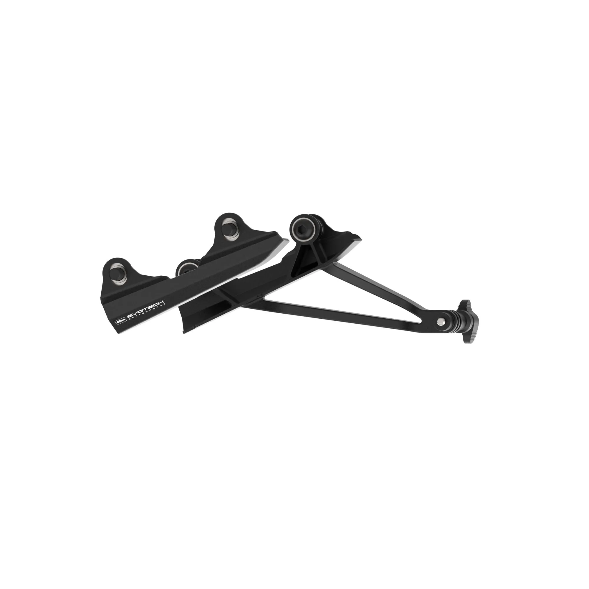 Evotech Footpeg Rear facing Action Camera / Pillion Peg Cover Mount  -  Triumph Street Triple 765 R (2023 ) (Right-hand Side)
