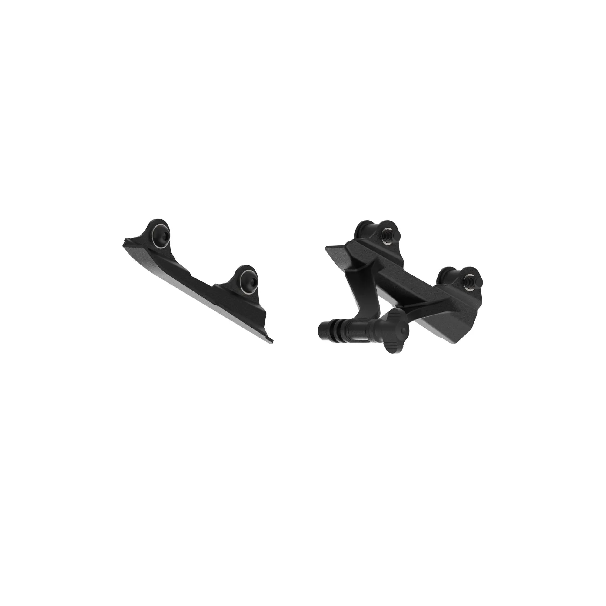 Evotech Footpeg Rear facing Action Camera / Pillion Peg Cover Mount  -  Triumph Street Triple 765 R (2023 ) (Right-hand Side)