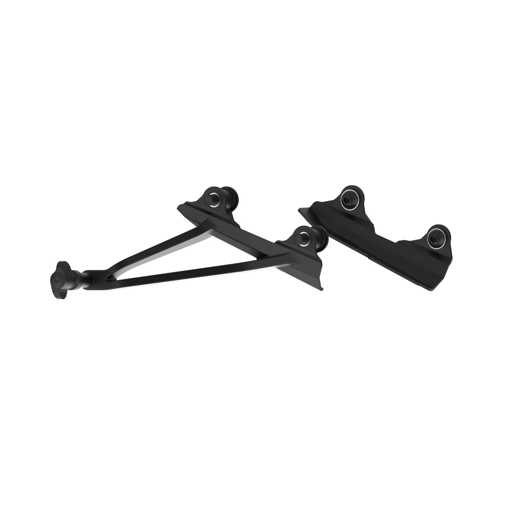 Evotech Footpeg Rear facing Action Camera / Pillion Peg Cover Mount  -  Triumph Street Triple 765 R (2023 ) (Right-hand Side)