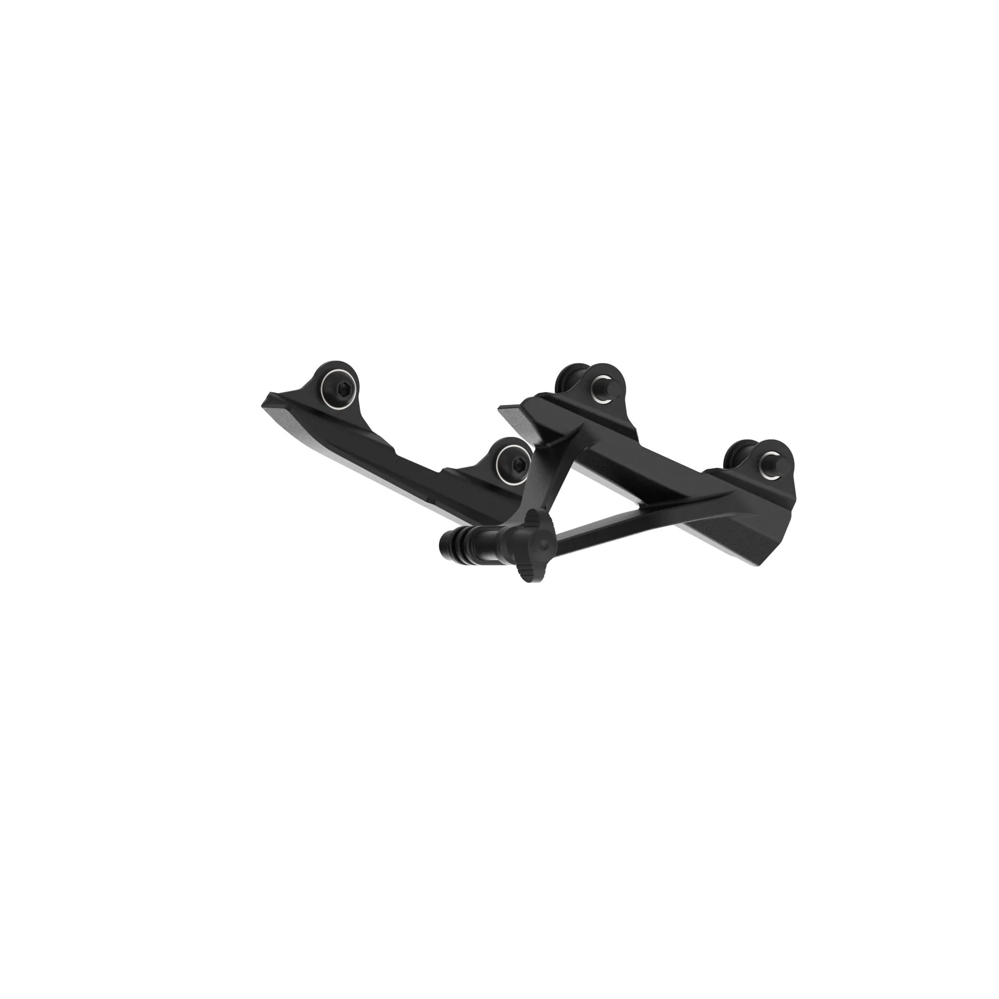 Evotech Footpeg Rear facing Action Camera / Pillion Peg Cover Mount  -  Triumph Street Triple 765 R (2023 ) (Right-hand Side)
