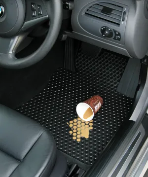 Exact Fit Rubber Tailored Car Mats Ford Ranger Double Cab (2006-12) / BT50 (2006 Onwards)