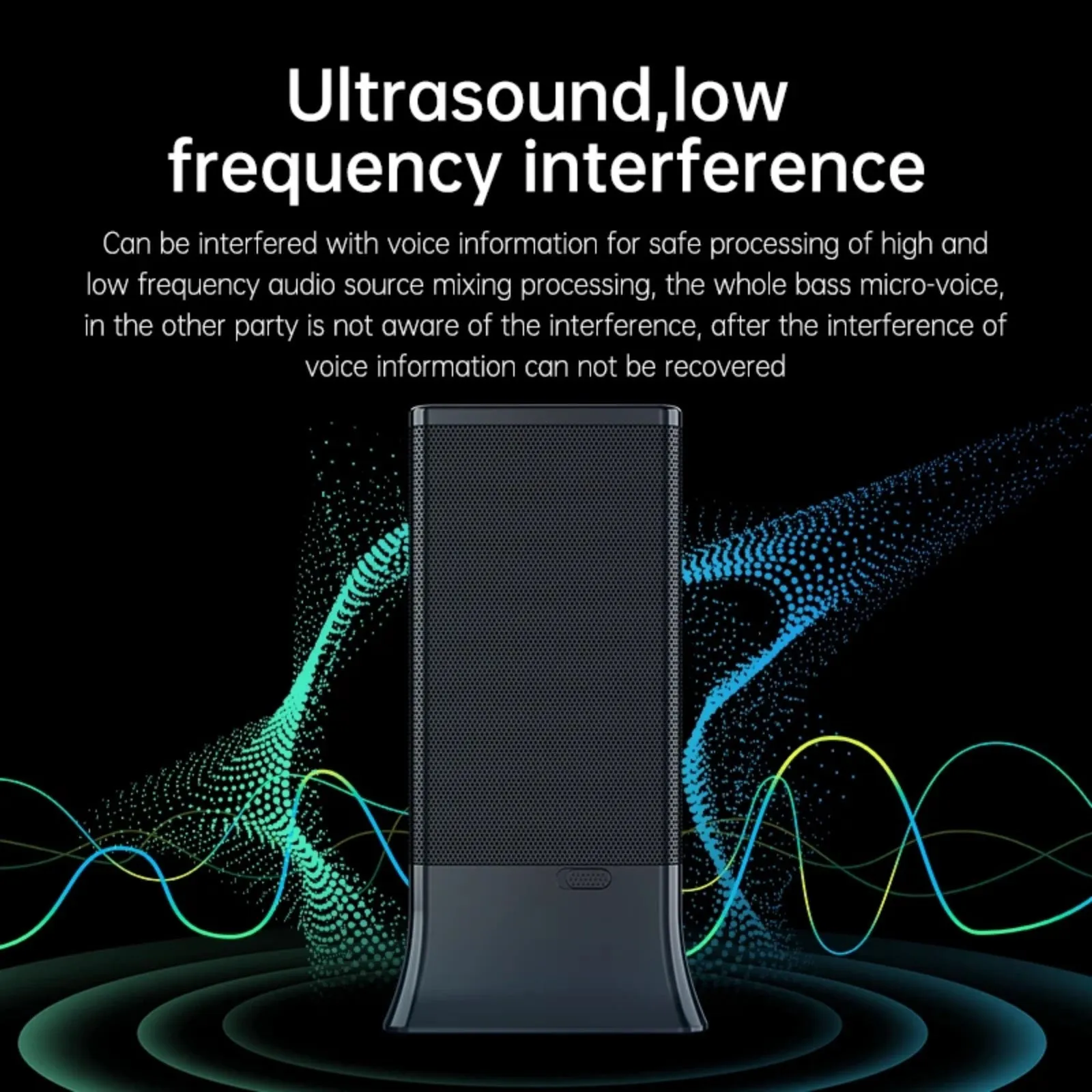 F-12 Anti Recording Monitoring Eavesdropping Ultrasound Microphone Prevention Guard