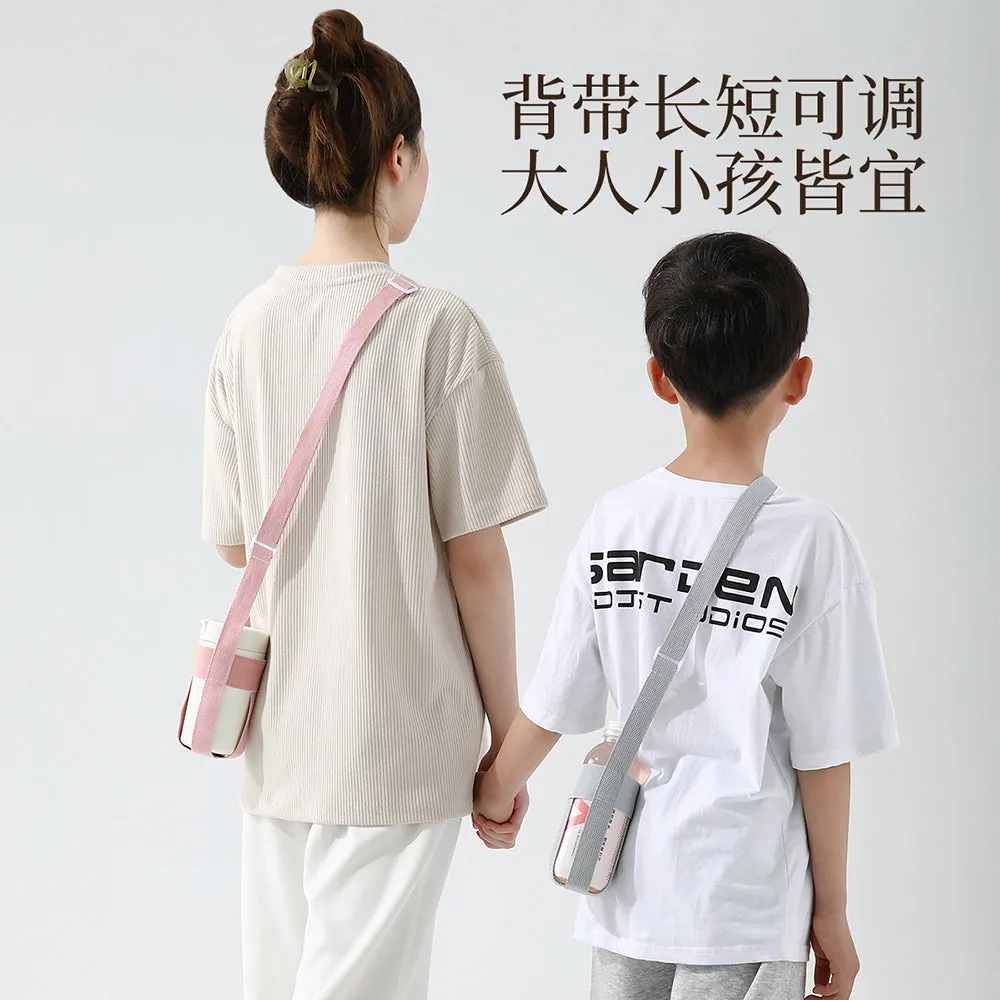 FaSoLa Portable Drink Bottle Strap - Pink