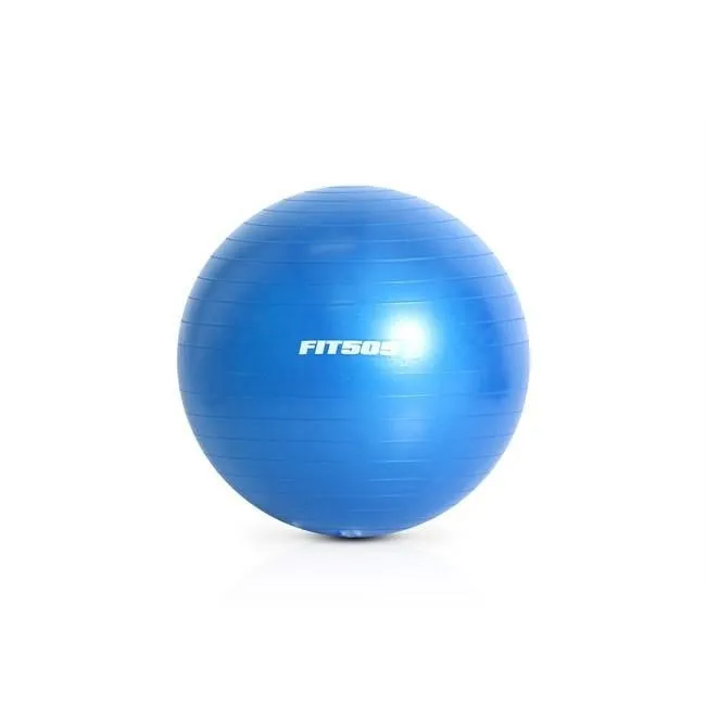 Fit505 65cm Anti Burst Stability Ball (Blue)