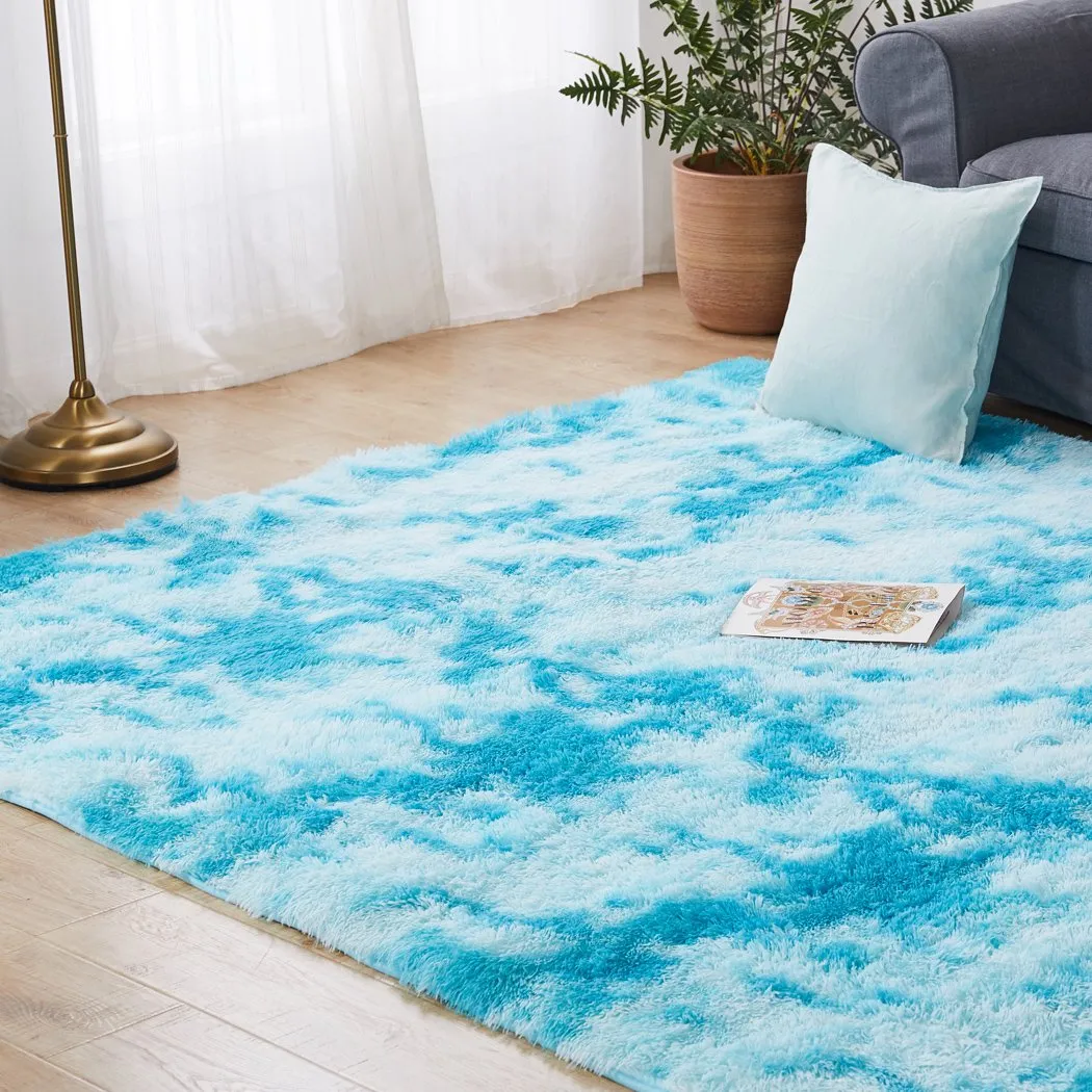 Floor Rug Shaggy Rugs Soft Large Carpet Area Tie-dyed Maldives 200x300cm