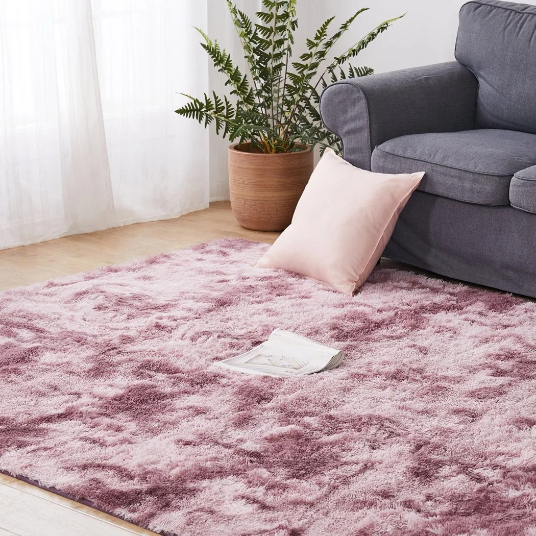 Floor Rug Shaggy Rugs Soft Large Carpet Area Tie-dyed Noon TO Dust 80x120cm