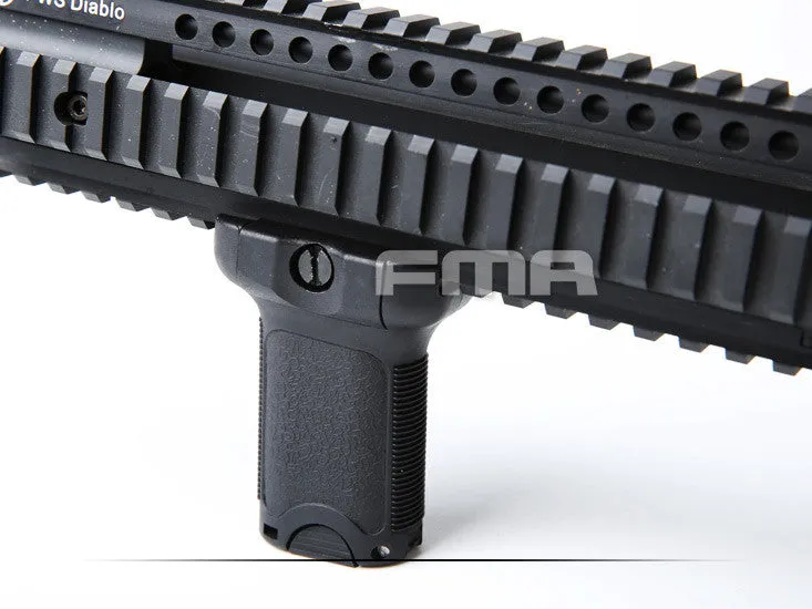 FMA TD Tactical Grip For RIS Rail with Cap - Black