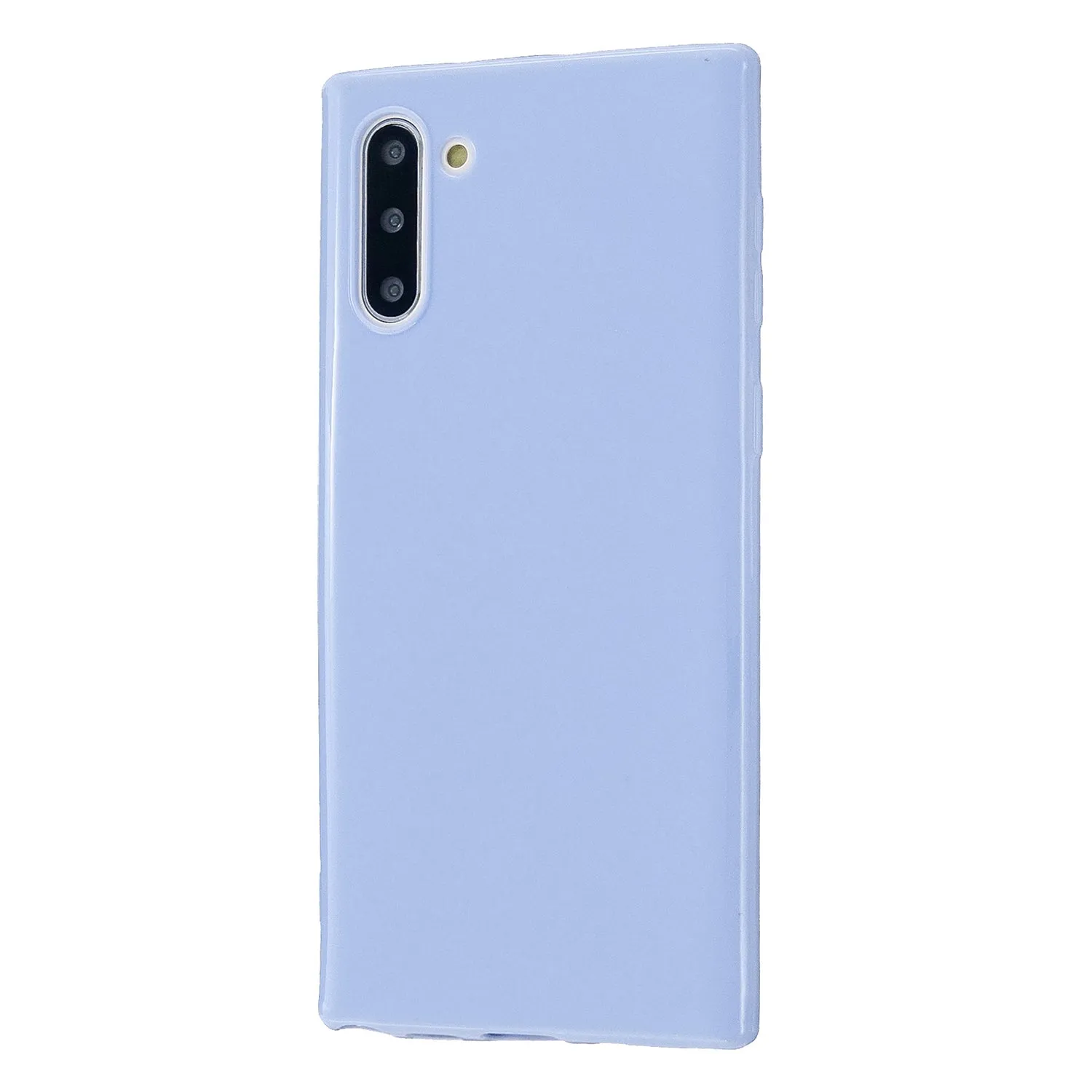 For Samsung Note 10/10 Pro Cellphone Cover TPU Phone Case Simple Profile Classic Design Shock-proof Shell Fluorescent green
