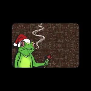 Froggy Clause Desk Mat