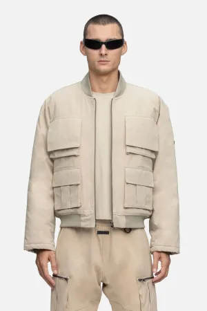 FUNCTIONAL BOMBER JACKET BIRCH