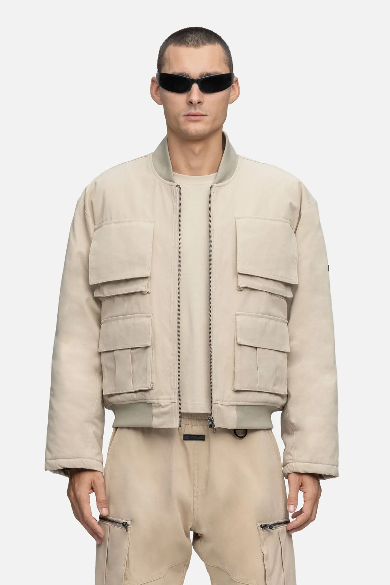 FUNCTIONAL BOMBER JACKET BIRCH