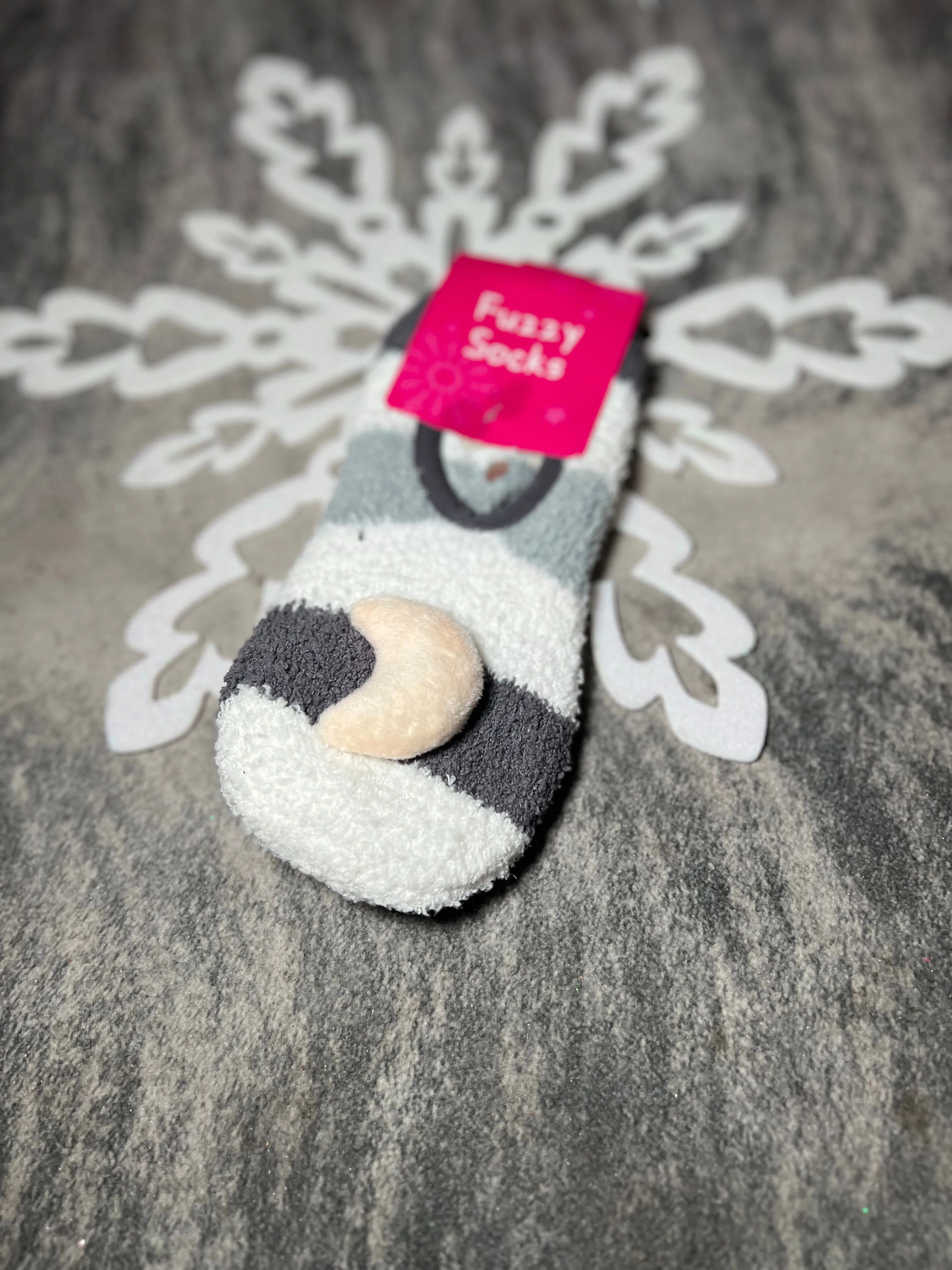 Fuzzy Footie Socks