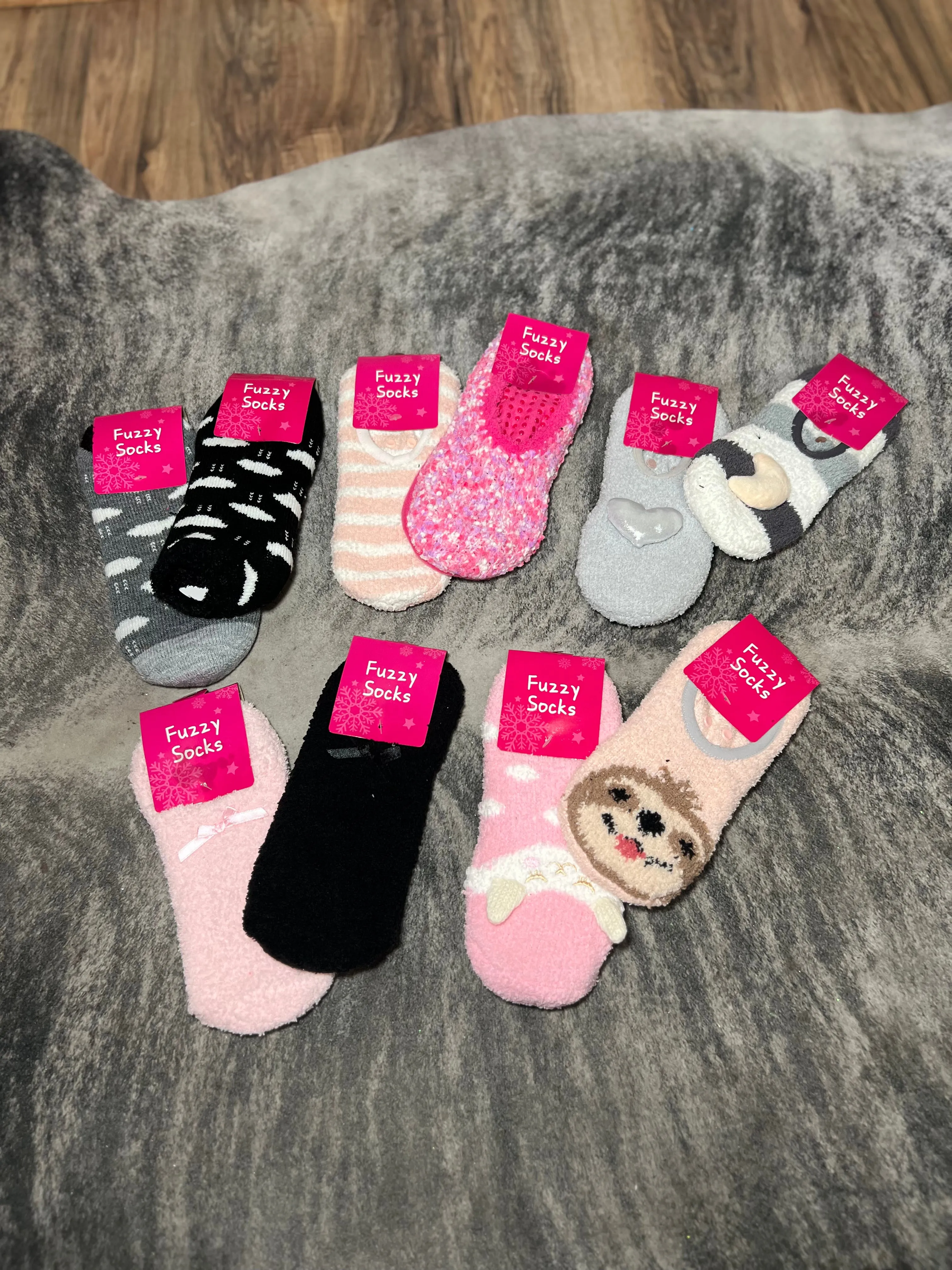 Fuzzy Footie Socks