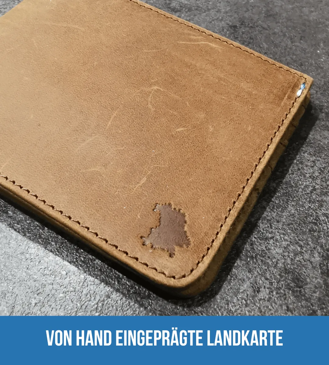Gäidbeidl | Leder Mittelbraun Bayern