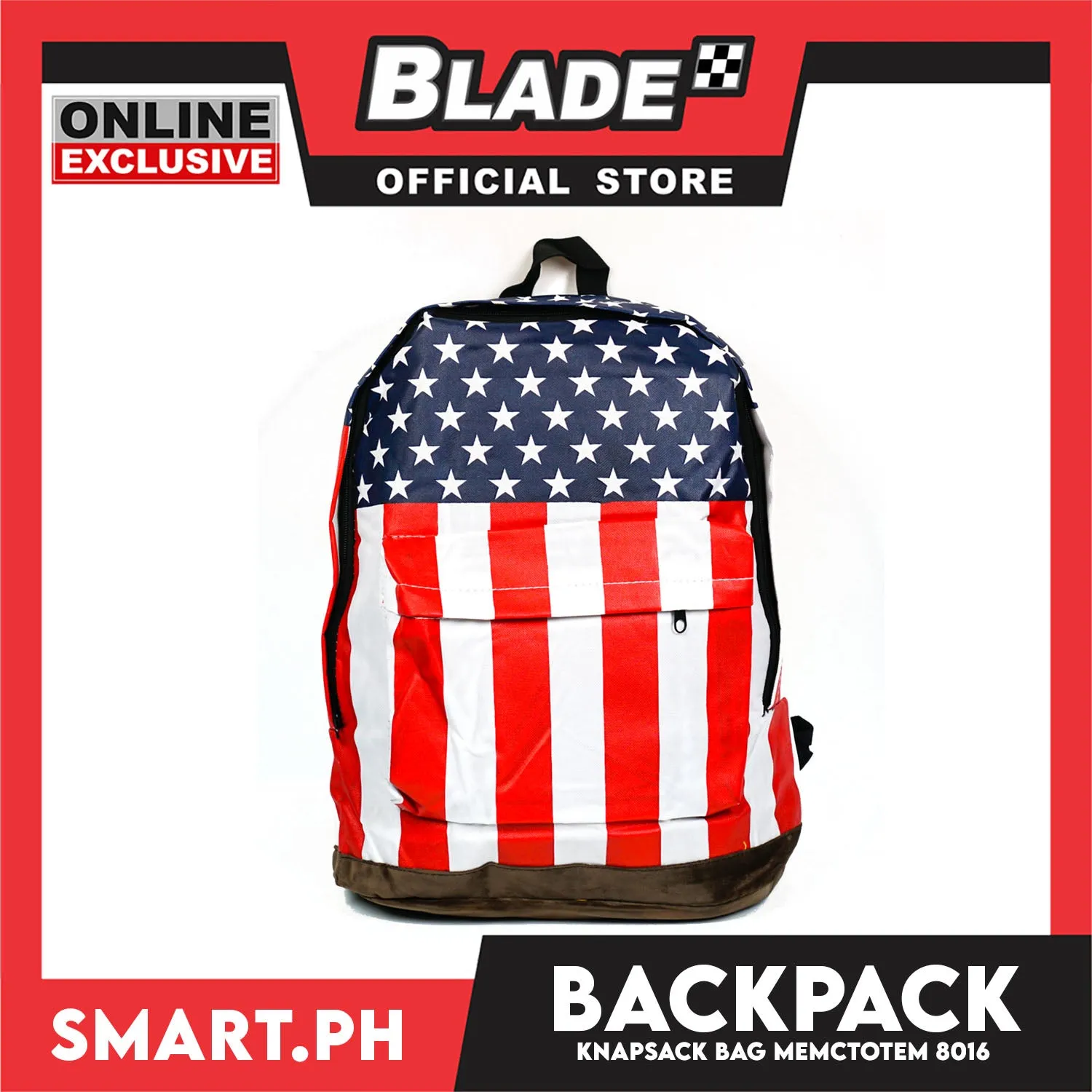 Gifts Backpack Bag Knapsack Memctotem 8016 (American Flag Design)