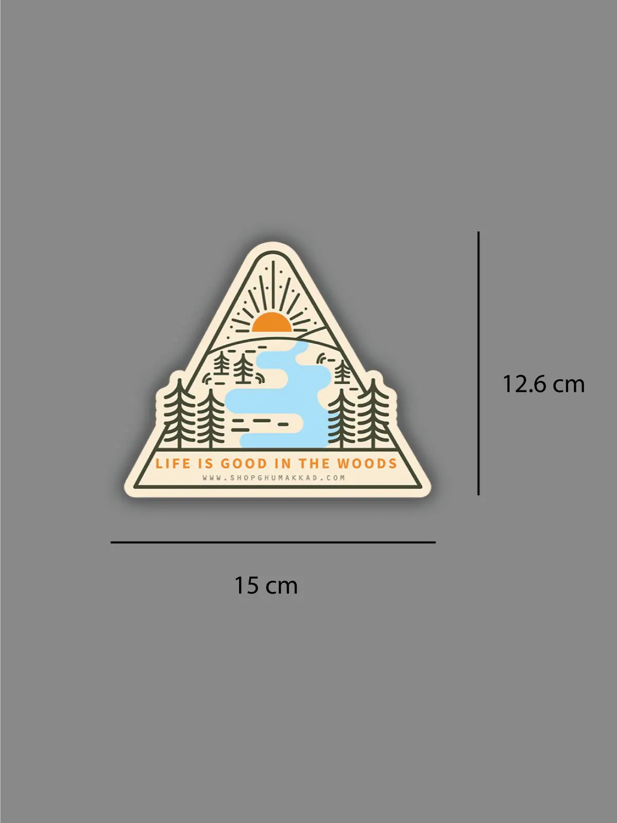 Good in Woods  | Laptop / Car Sticker