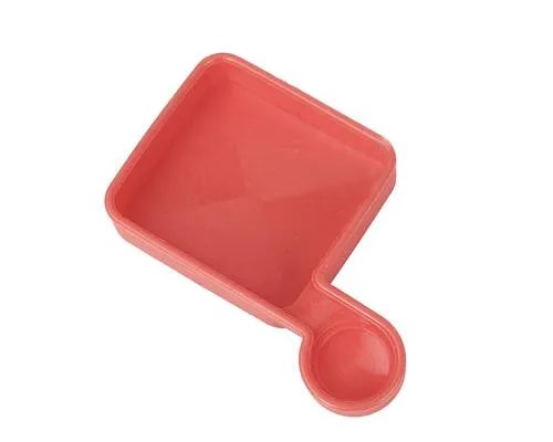 GoPro Lens Protective Silicone Cap for Hero 3  Camera Housing - Red