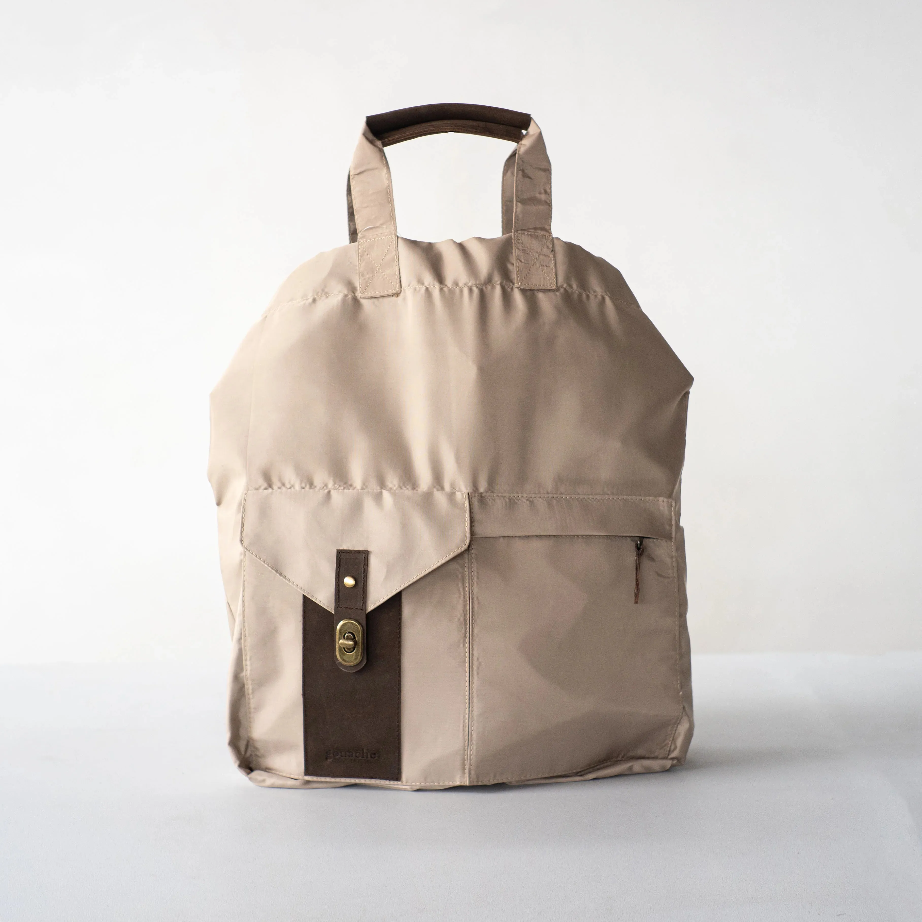 Gouache Rumi Unwaxed Canvas Knapsack/Tote Bag