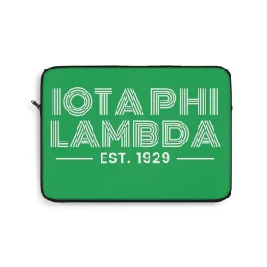 Green Iota Phi Lambda EST. 1929 Laptop Sleeved