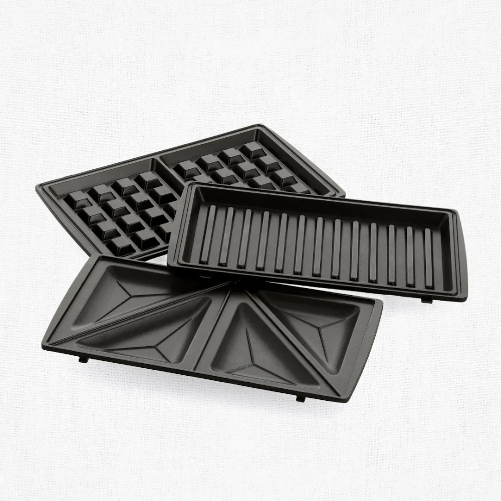 GreenChef 3-in-1 Grill Panini, Sandwich & Waffle Maker – Pink