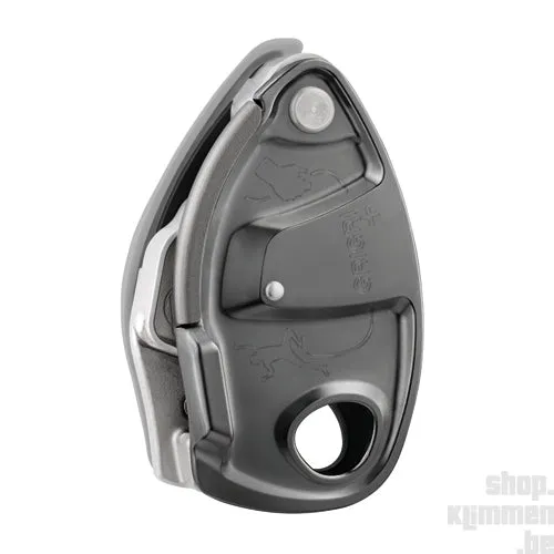 GriGri  - gray, belay device with anti-panic handle