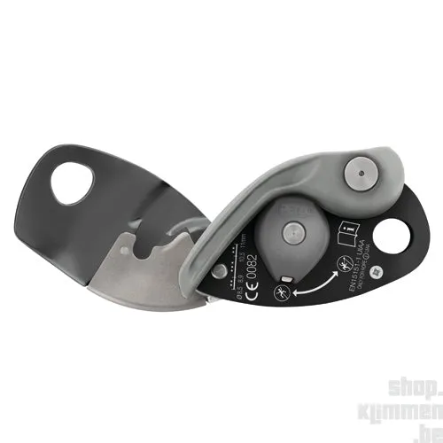 GriGri  - gray, belay device with anti-panic handle