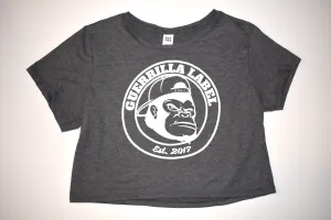 Guerrilla Women's Crop Top (Grey/White)