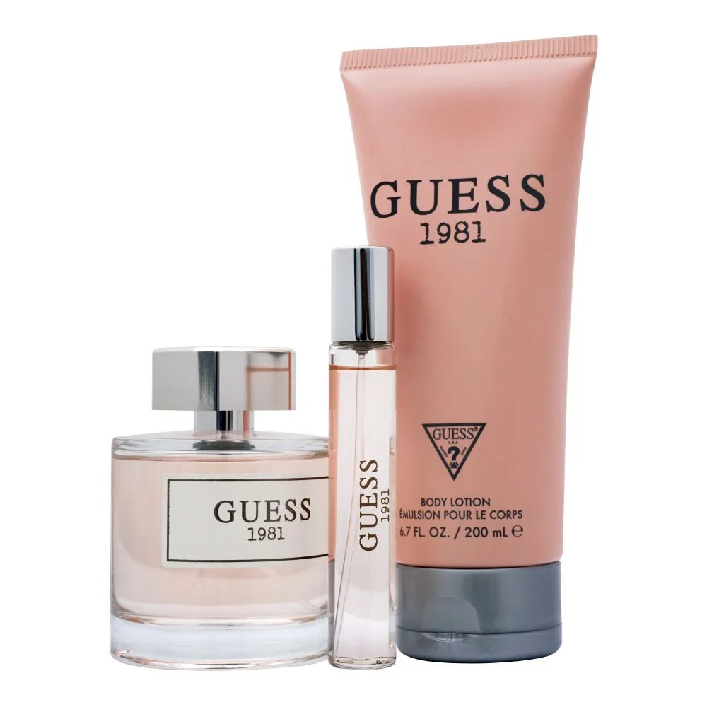 Guess 1981 Eau De Toilette Gift Set For Women |  Turkey |  Fragrance For Women.